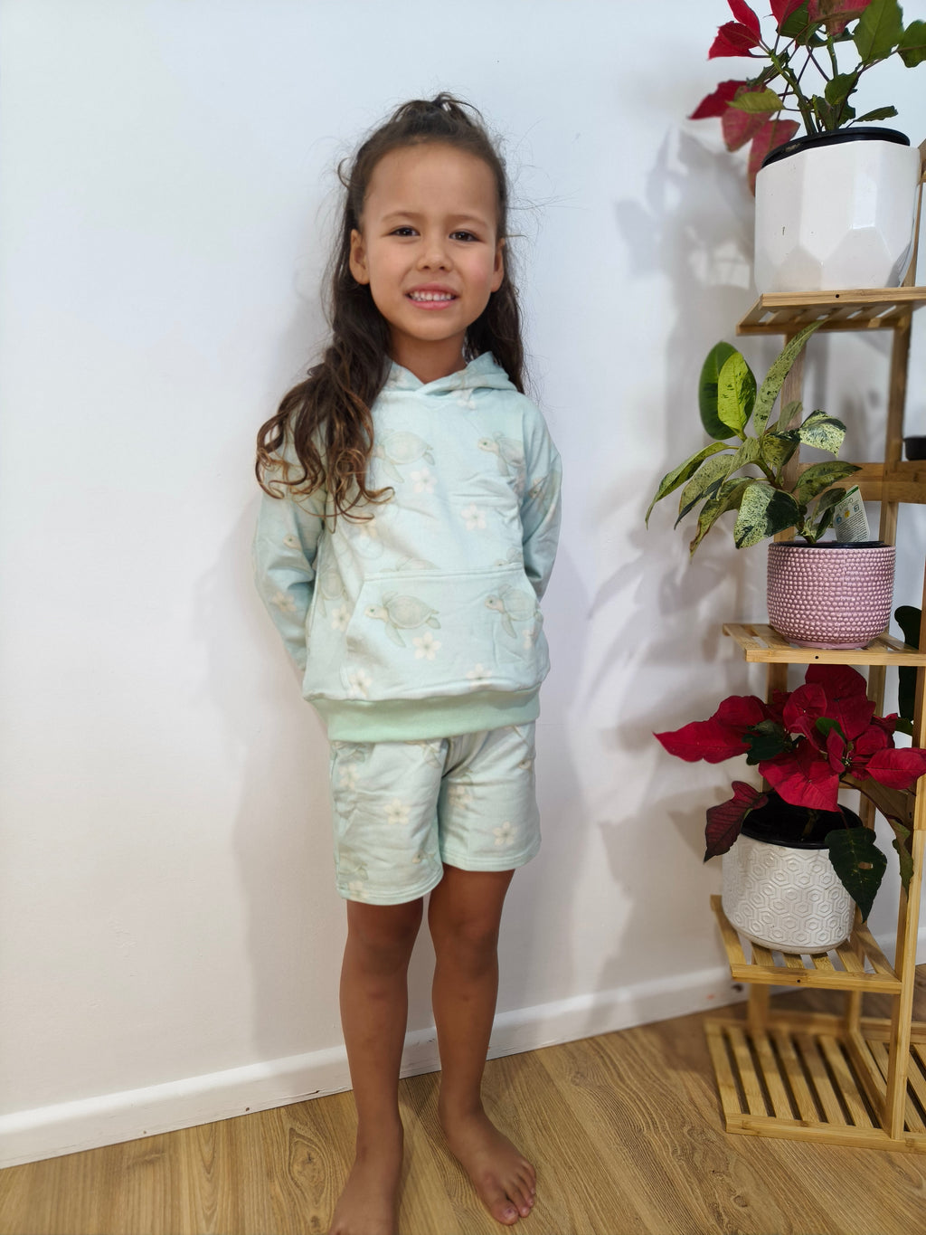Jumper and shorts set