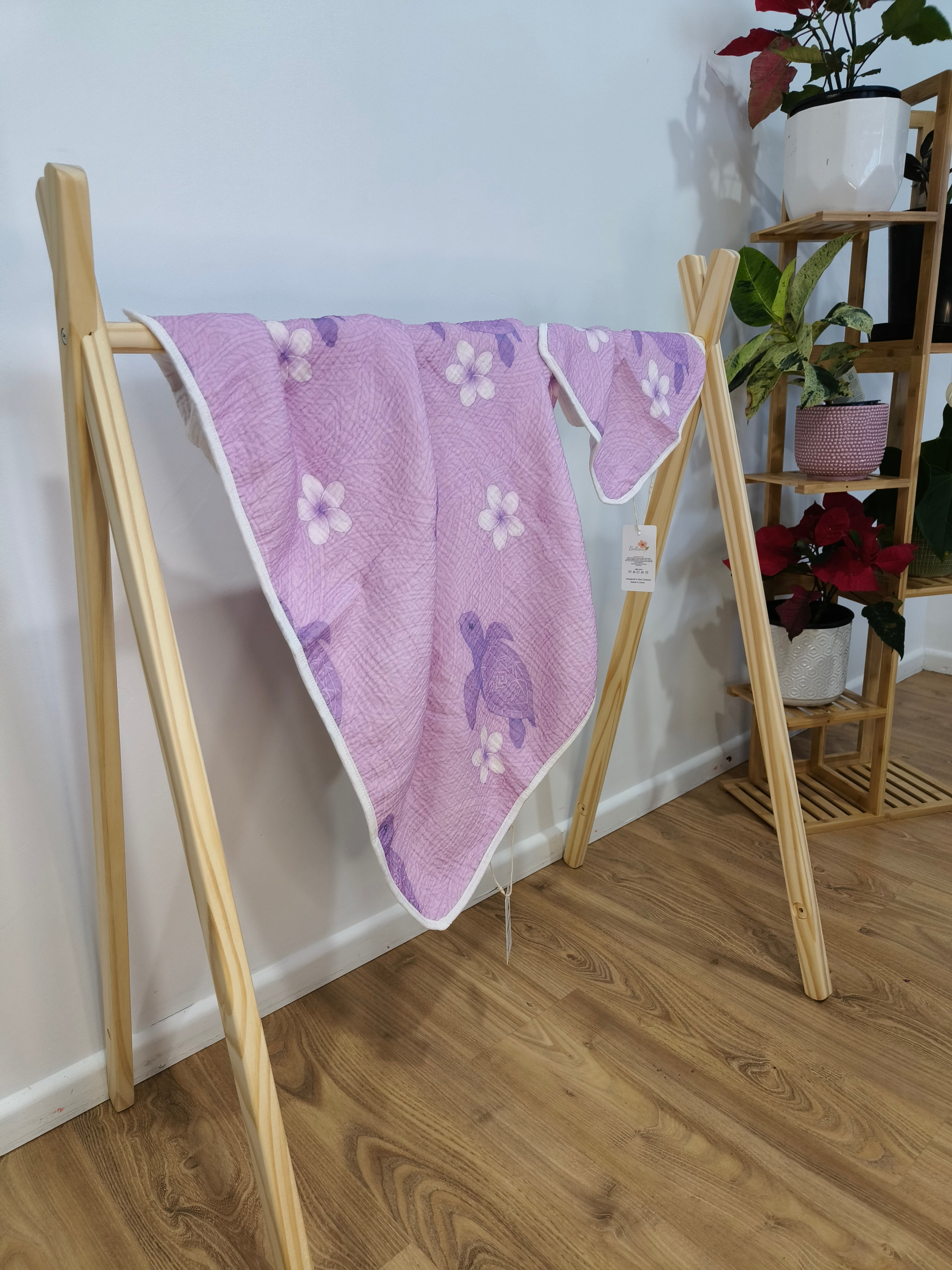 Multi purpose cotton towel/wrap/burp cloth + two FREE face cloths