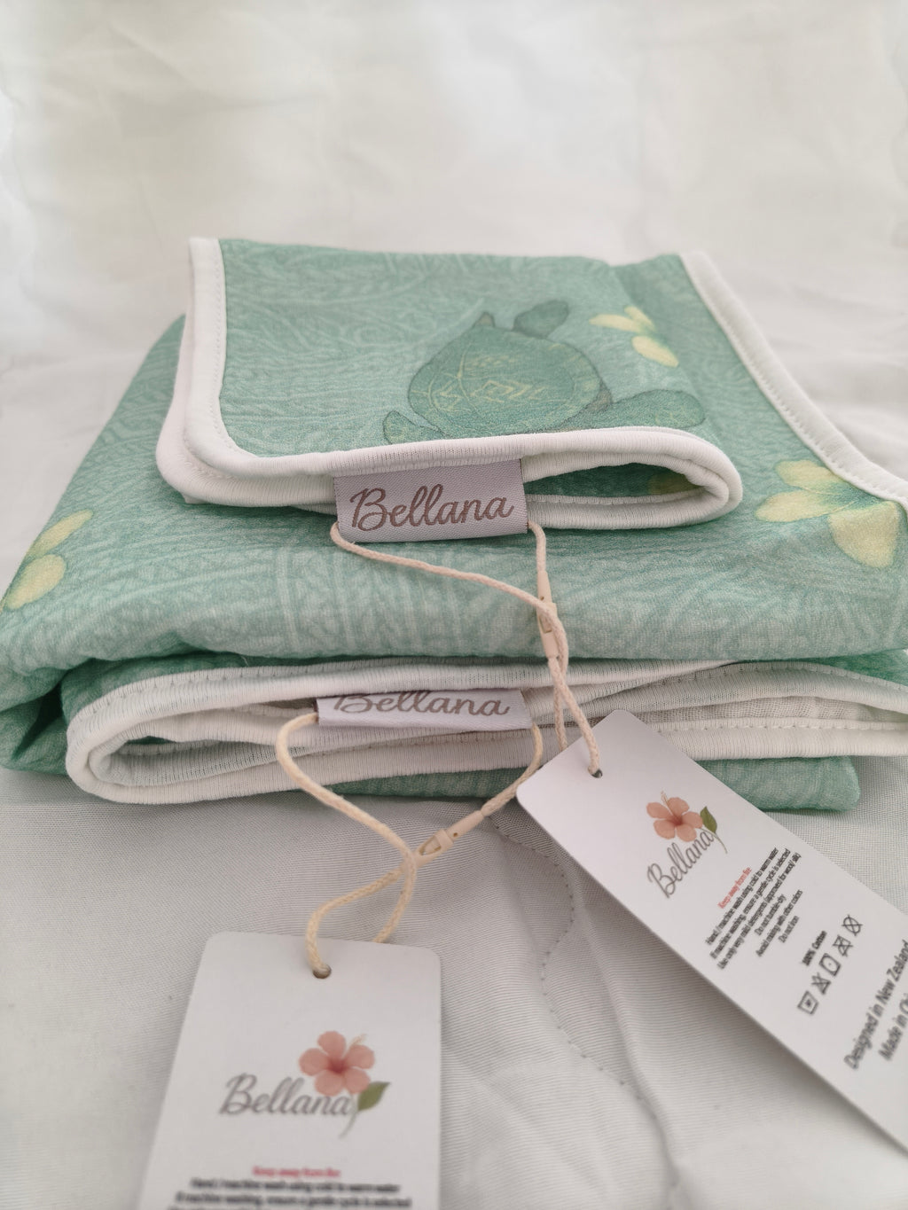 Multi purpose cotton towel/wrap/burp cloth + two FREE face cloths