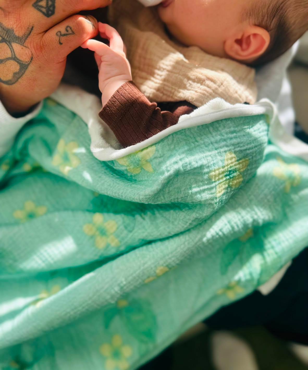 Baby Wrap and Blanket set